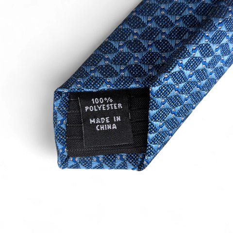 Alfani Men's Blue  Millbrook Geometric Necktie Modern  | Alfani In Lebanon