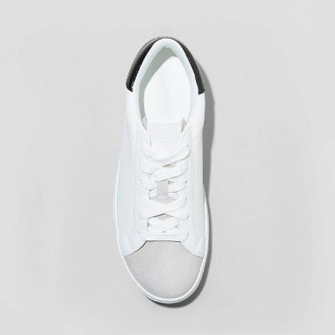 Universal Thread Unisex White Candance Lace-Up Sneakers | Universal Thread In Lebanon