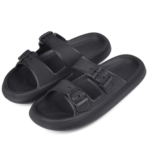 Cushion Slide 32 Cool Unisex Black Slipper |Cushion Slide 32 in Lebanon