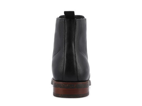 Thomas & Vine Men's Black Burbank Genuine Leather Ankle Boots | Thomas & Vine In Lebanon