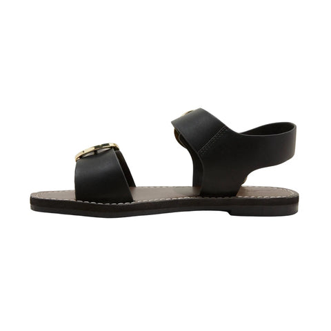 Universal Thread Women's Black  Mira Double Buckle Flat Sandal | Universal Thread In Lebanon