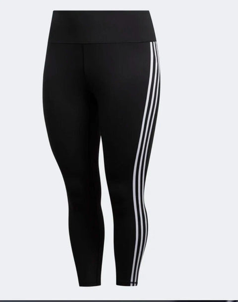 Adidas Women's Black Train Essentials 3-Stripes High-Waisted Legging  | Adidas  In Lebanon