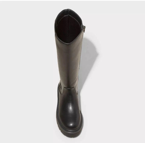 Wild Fable Women's Black Chelsea Tall Boots |Wild Fable In Lebanon