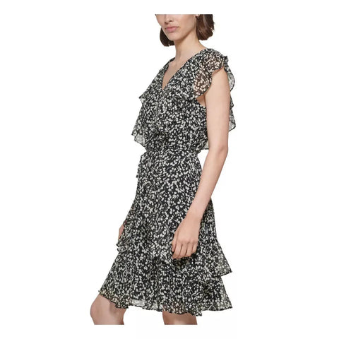 Tommy Hilfiger Women's Black & White Sleeveless Dress |Tommy Hilfiger in Lebanon