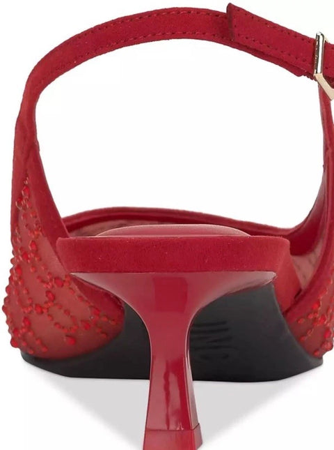I.N.C. International Concepts Women's Red Gemini Mid Heel Slingback Pumps Sandals | I.N.C. International Concepts In Lebanon