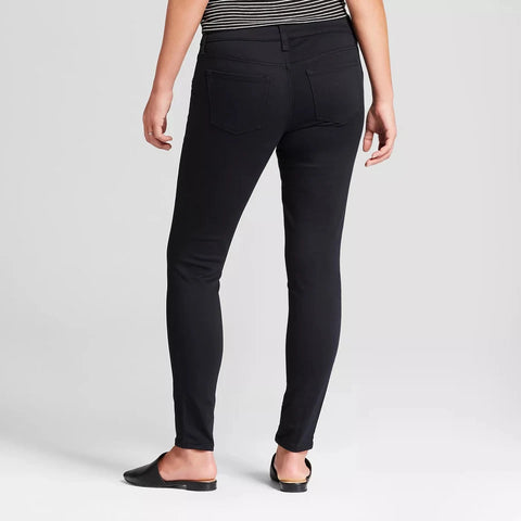 Isabel Women's Black Inset Panel Skinny Maternity Jeans  | Isabel in Lebanon