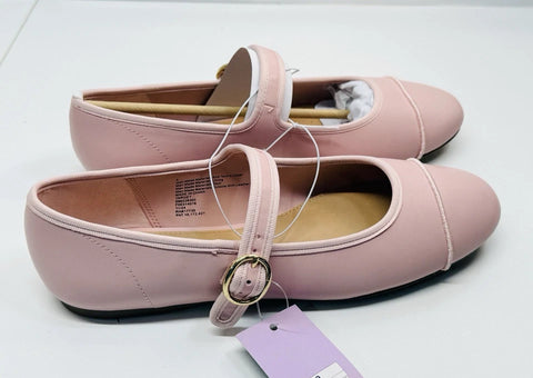 Wild Fable Women's Light Pink Natalie Mary Jane Ballet Flats | Wild Fable In Lebanon