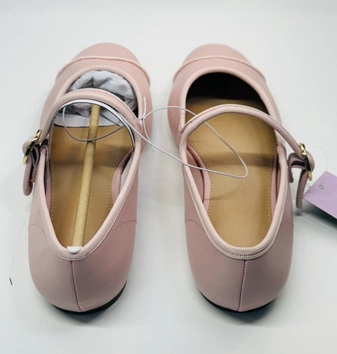 Wild Fable Women's Light Pink Natalie Mary Jane Ballet Flats | Wild Fable In Lebanon