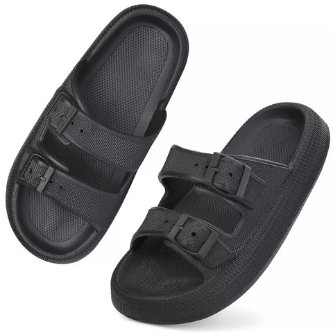 Cushion Slide 32 Cool Unisex Black Slipper |Cushion Slide 32 in Lebanon