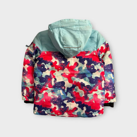 Hurley Girl's Multicolor Powder Snow Hooded Jacket |Hurley In Lebanon