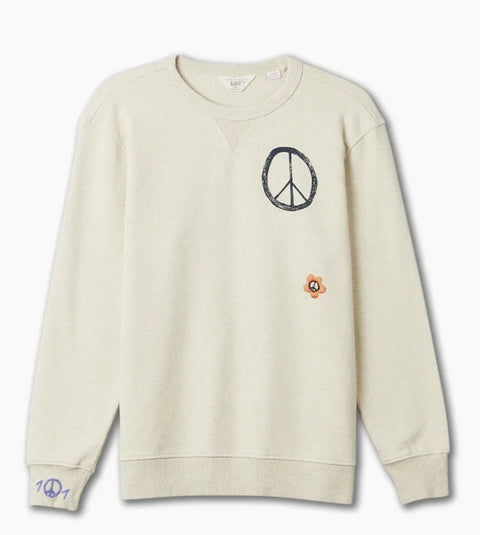 Lee Men's Greige 101 Linen Blend Sweater | Lee In Lebanon