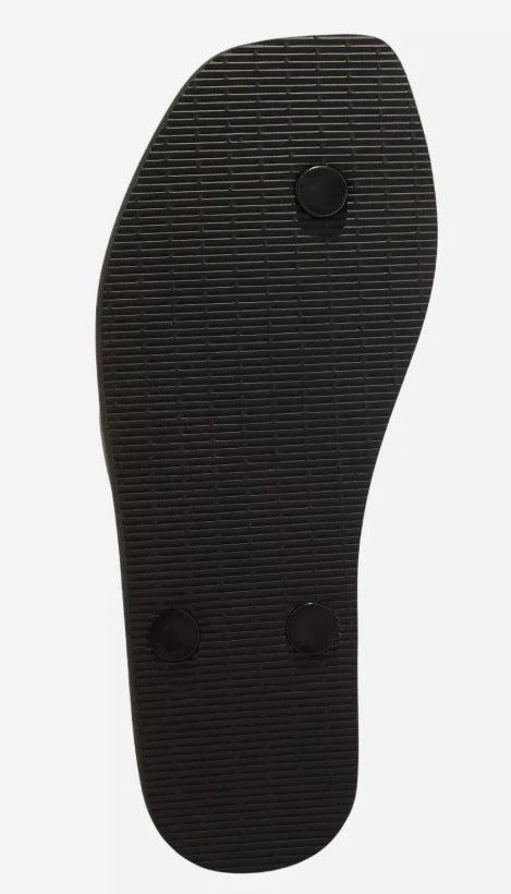 Shade & Shore Women's Black Rosie Rosette Thong Flip Flop Slipper | Shade & Shore In Lebanon