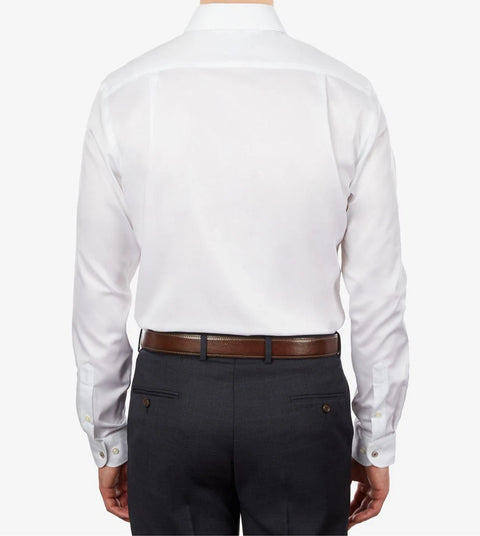 Tommy Hilfiger Men's White Regular-Fit White Stretch Dress Shirt | Tommy Hilfiger In Lebanon
