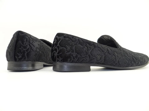 Steve Madden Women's Black Karson Moccasins Slip On Snakeskin Flat | Steve Madden In Lebanon