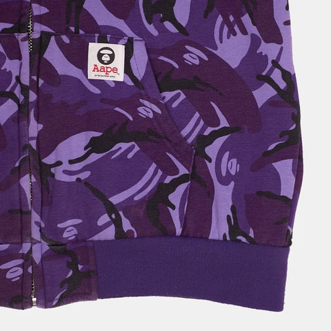 Aape Men's Black & Purple Lightweight Reversible Jacket | Aape In Lebanon