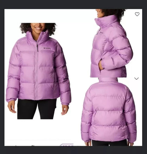 Columbia Puffect Women's Light Purple  Puffer With Pockets Jacket | Columbia In Lebanon