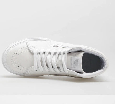 Vans Unisex White Metallic SK8-HI STACKED Sneakers |Vans In Lebanon