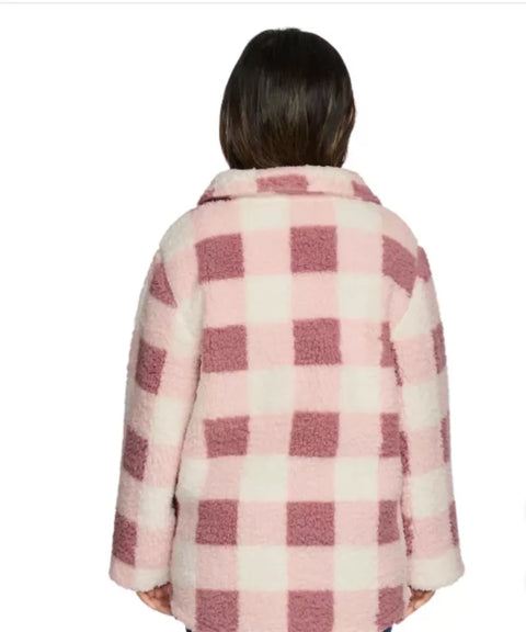 Roxy Girl's Pink/White Fur Jackets |Roxy in Lebanon