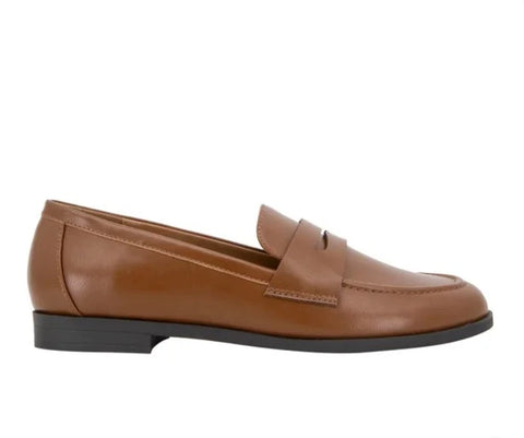 Kensie Women's Brown Penny Loafers Casual Shoes |Kensie in Lebanon
