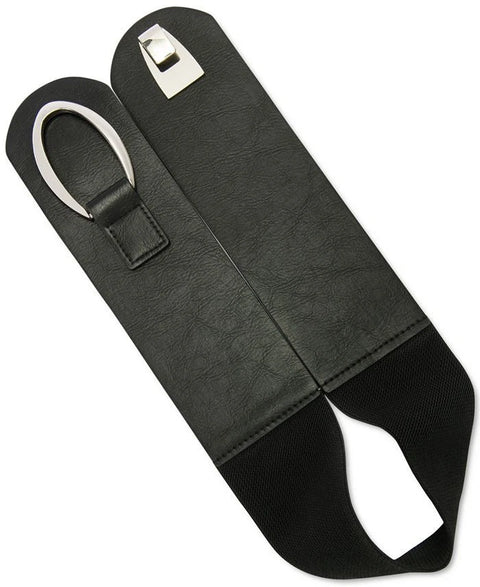 I.N.C. International Concepts Women's Black Interlocking Hook Stretch Belt | I.N.C. International Concepts In Lebanon