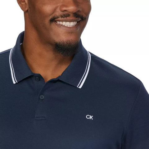 Calvin Klein Men's Navy Polo T-Shirt | Calvin Klein In Lebanon