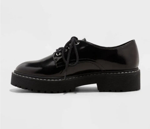 A New Day Women's Black Faith Memory Foam Oxford Casual Shoes | A New Day In Lebanon