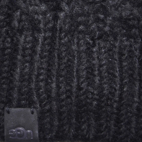 Ugg Women's Black Cable Knit Fingerless Gloves | Ugg In Lebanon