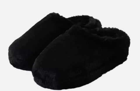 32 Degrees Heat Women's Black Plush Slippers | 32 Degrees Heat In Lebanon