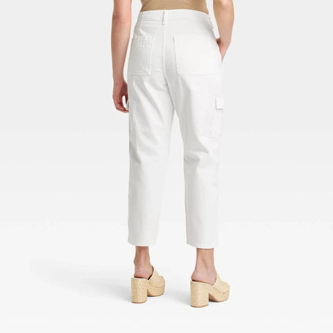 Universal Thread Women's White  Boyfriend Jeans | Universal Thread In Lebanon