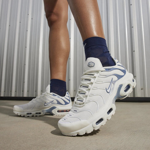 Nike Air Max Plus Women's White & Blue Sneakers | Nike In Lebanon