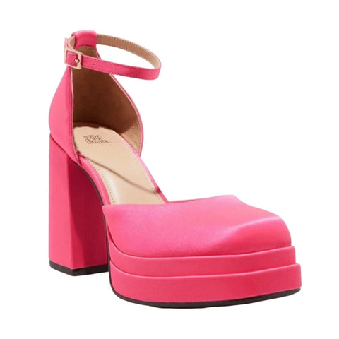 Wild Fable Pink Bianca Heel Platform Pumps | Wild Fable In Lebanon
