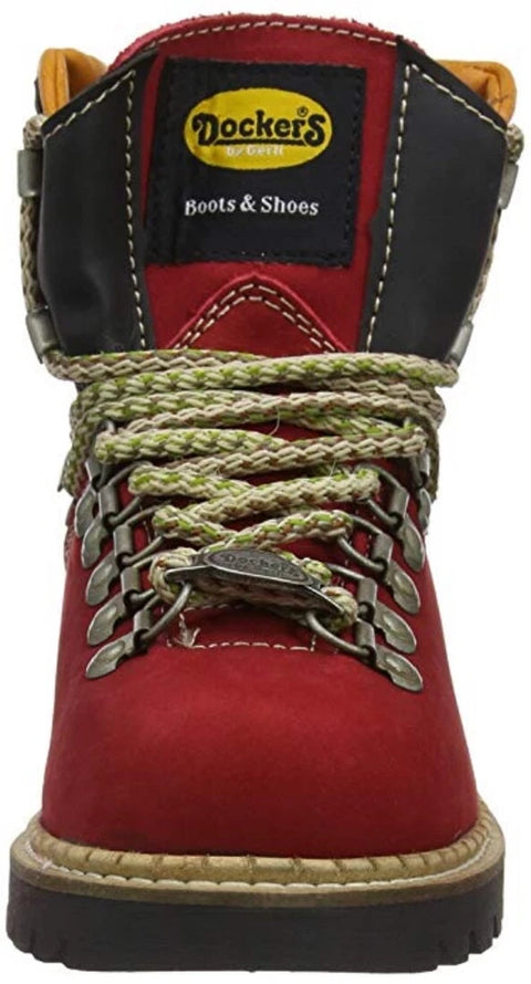 Dockers Women's Red Gerli Damen Bergsteiger Wanderstiefel Boots | Dockers In Lebanon