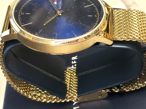 Tommy Hilfiger Mens Gold Watch ABW81 shr
