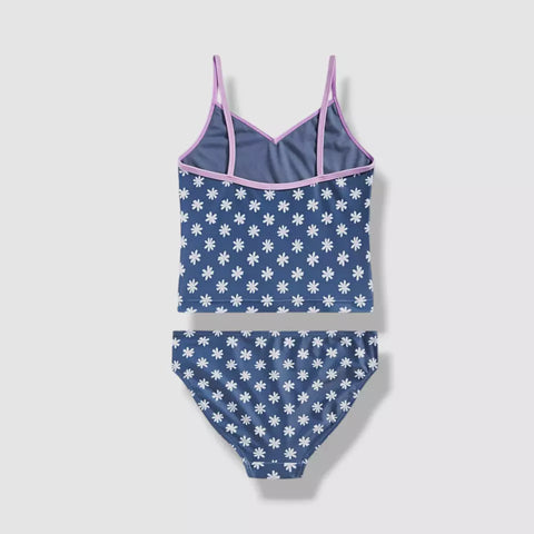ID Ideology Girl's Blue Ditsy Daisy Swimsuit Set | ID Ideology In Lebanon
