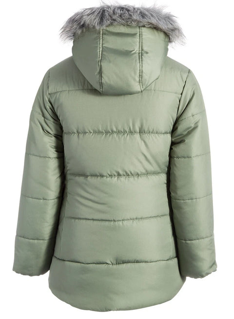 S.Rothschild Girl's Green Quilted Jacket & Scarf|S.Rothschild  In Lebanon
