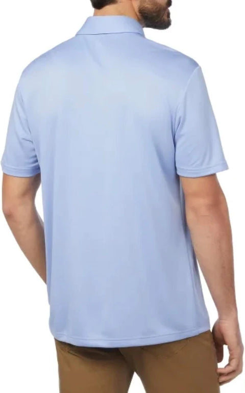 Adidas Men's Light Blue Polo Neck Solid T-Shirt | Adidas In Lebanon
