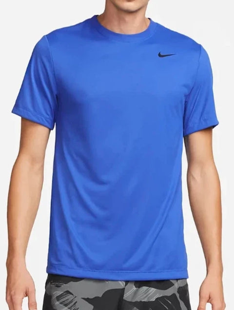 Nike Men's Light Royal Blue Dri-Fit Legend Fitness Training T-Shirt | Nike In Lebanon