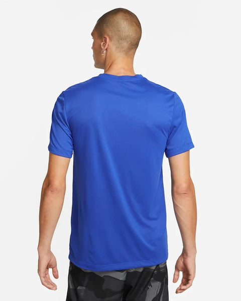 Nike Men's Light Royal Blue Dri-Fit Legend Fitness Training T-Shirt | Nike In Lebanon