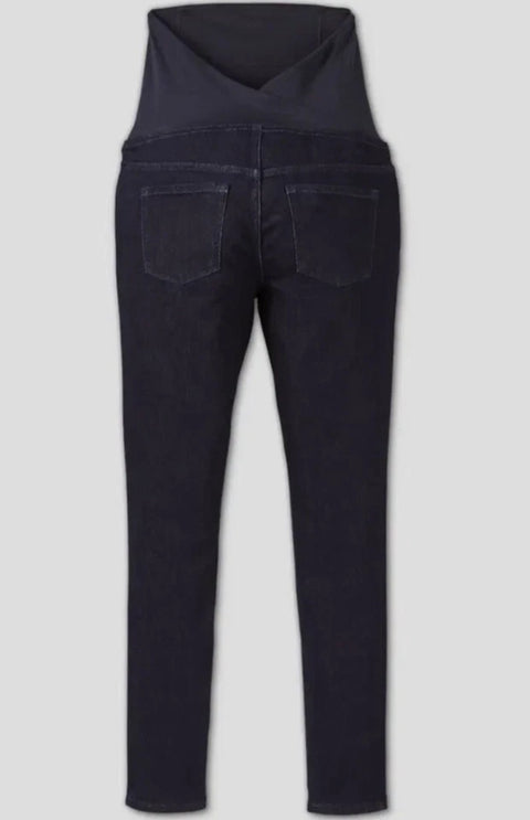 Isabel Women's Navy Over Belly Maternity Jeans | Isabel In Lebanon