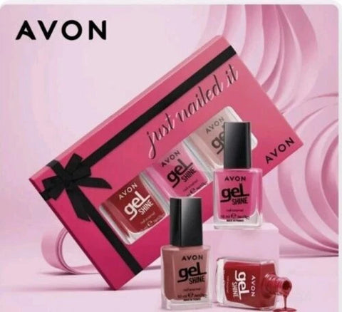 Avon Gel Nail Polish Pack Of 3pcs x 10ml | Avon In Lebanon