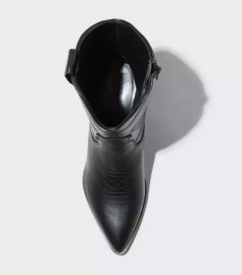 Universal Thread Women's Black Jenson Western Ankle Boot |Universal Thread In Lebanon
