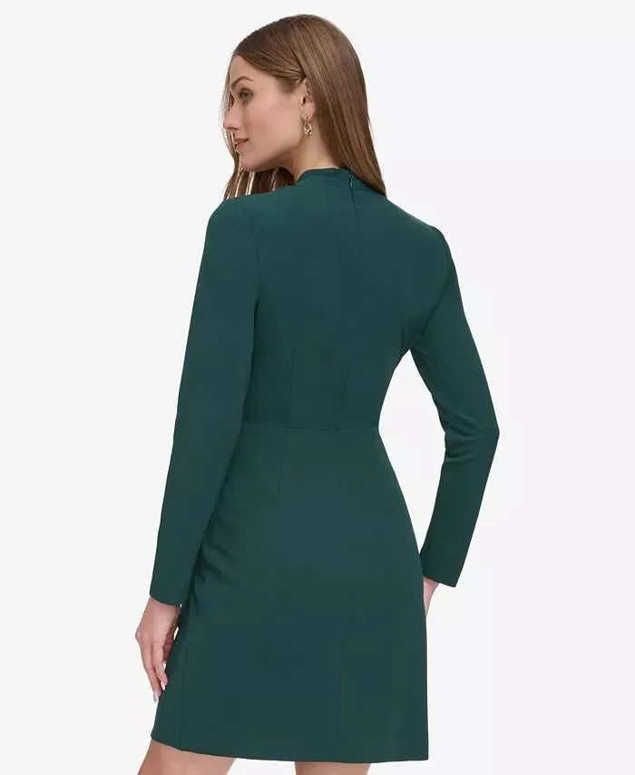 Dkny Women's Green Long Sleeve Dress |Dkny in Lebanon