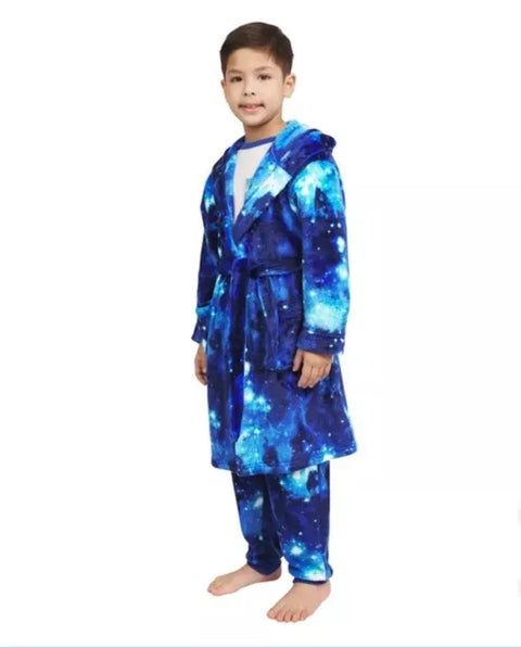Lands' End Boy's Blue & White 3-Piece Rope Pajamas Set |Lands' End In Lebanon
