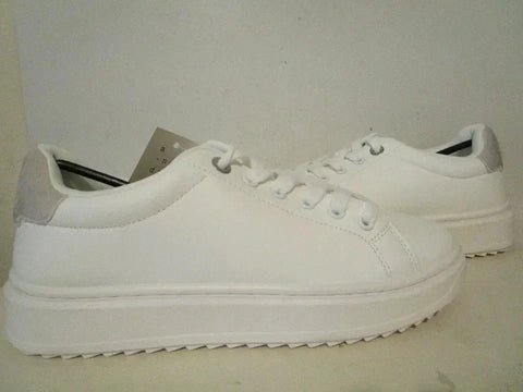 A New Day Women's White Peggy Sneakers | A New Day In Lebanon
