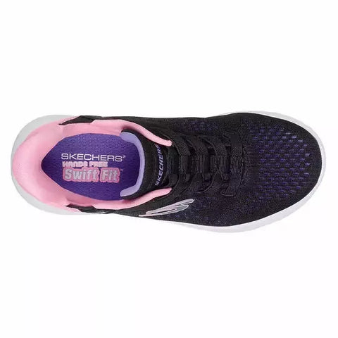 Skechers Girl's Black/Pink Sneakers |Skechers in Lebanon