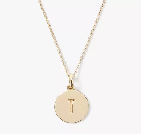 Kate Spade Women's Gold Initial Pendant Necklace |Kate Spade in Lebanon