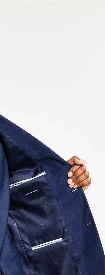 Tommy Hilfiger Men's Navy Modern-Fit Wool TH-Flex Stretch Suit Separates Jacket | Tommy Hilfiger In Lebanon