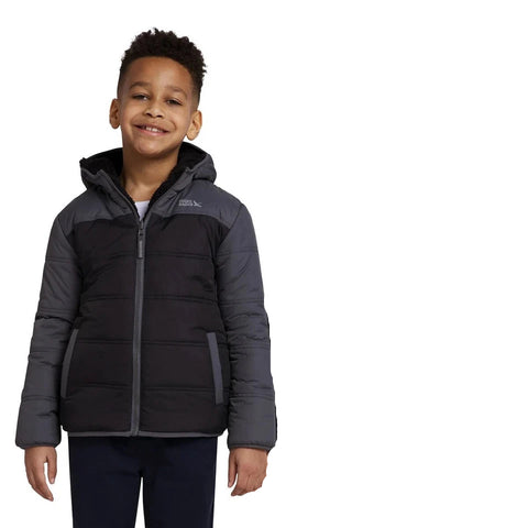 Eddie Bauer Boy's Black & Grey Reversible Jacket |Eddie Bauer In Lebanon