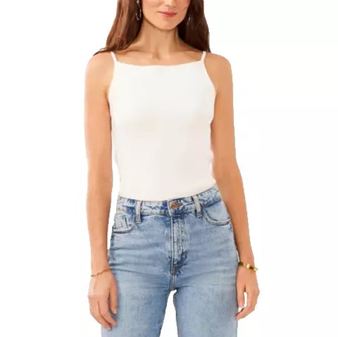 Vince Camuto Women's White Sleeveless Tank Top |Vince Camuto In Lebanon
