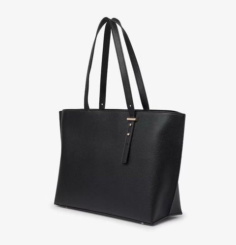 Trussardi Women's Black Leather Shoulder Bag |Trussardi In Lebanon